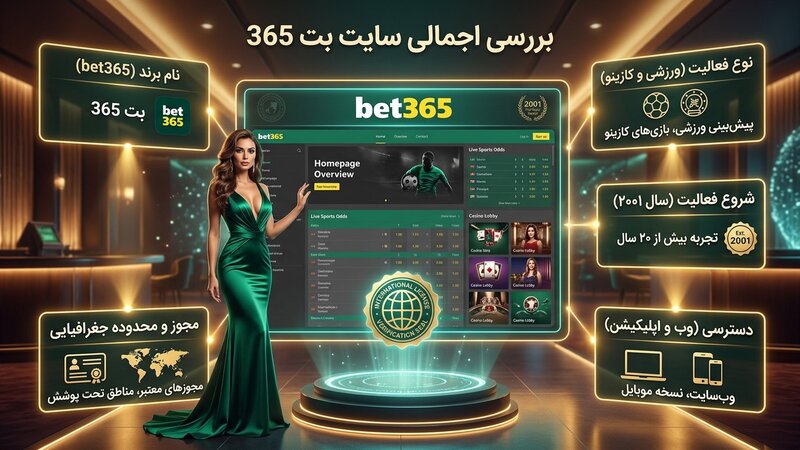 بررسی اجمالی سایت شرط بندی سایت بت 365