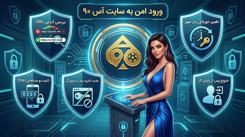 ورود امن و معتبر به سایت آس 90