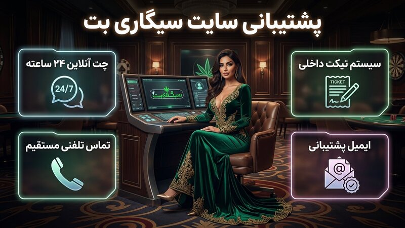 پشتیبانی سایت شرط بندی سیگاری بت